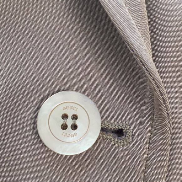 Gucci by Zamasport Vintage NWOT Silk Blazer (44/8) - Picture 4 of 15